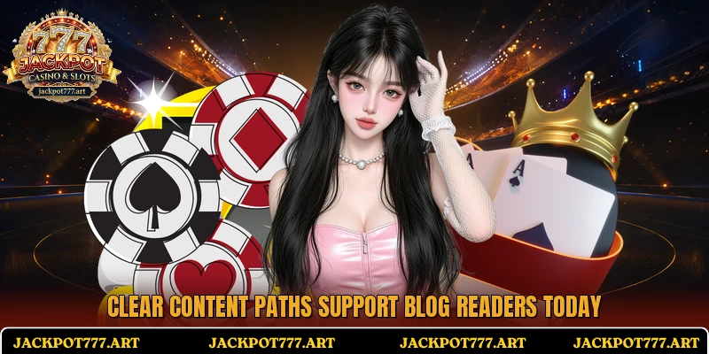 Clear content paths support Blog readers today