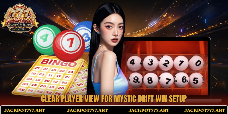 Clear player view for Mystic Drift Win setup