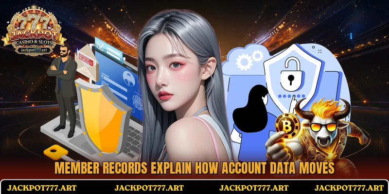 Member records explain how account data moves