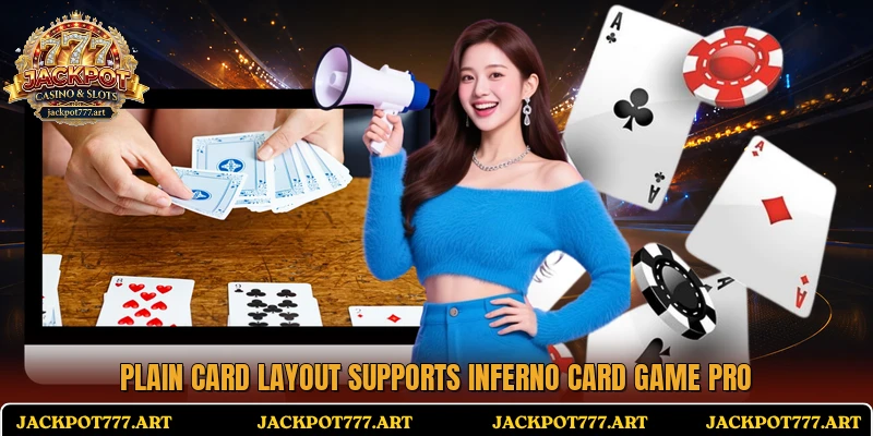 Plain card layout supports Inferno Card Game Pro