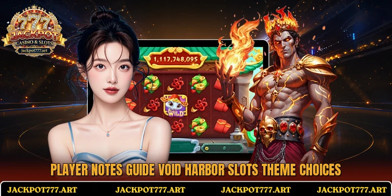 Player notes guide Void Harbor Slots theme choices