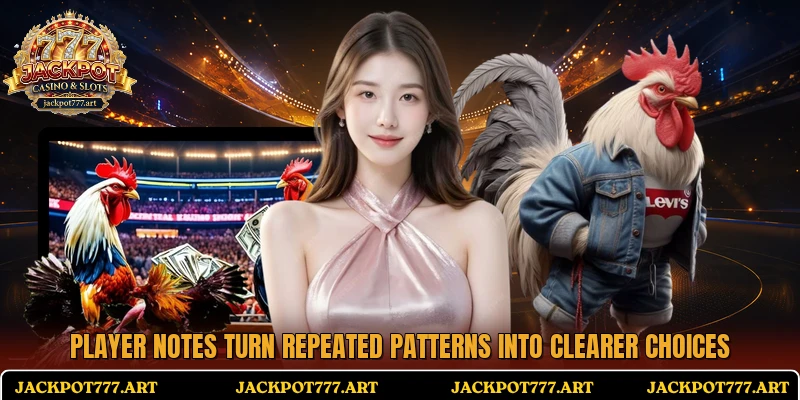 Player notes turn repeated patterns into clearer choices