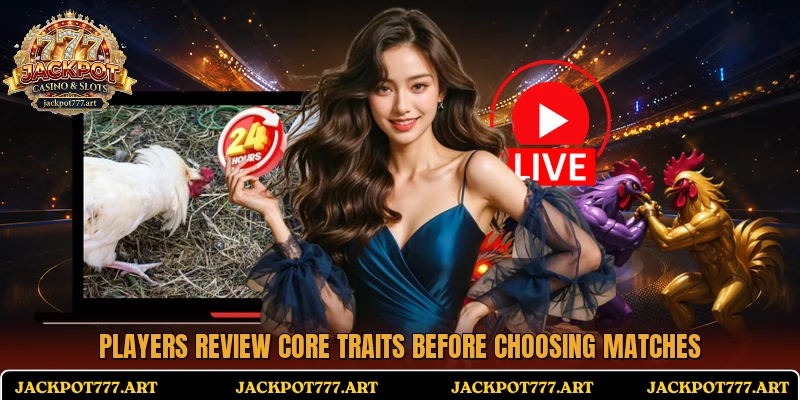 Players review core traits before choosing matches