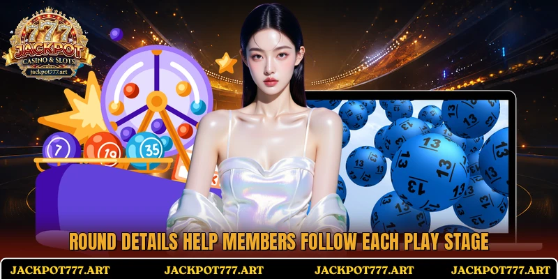 Round details help members follow each play stage