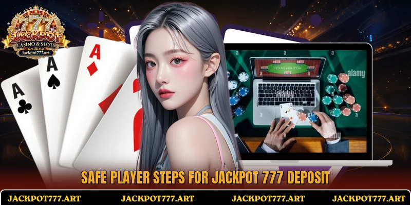 Safe player steps for Jackpot 777 deposit