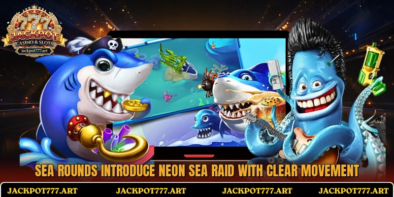 Sea rounds introduce Neon Sea Raid with clear movement